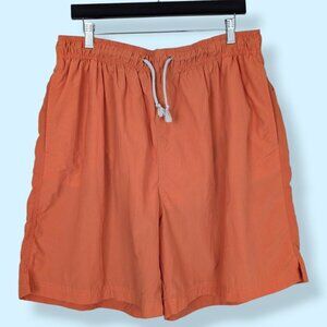 (2/$20) Vintage Sand N Sun Orange Swim Trunks